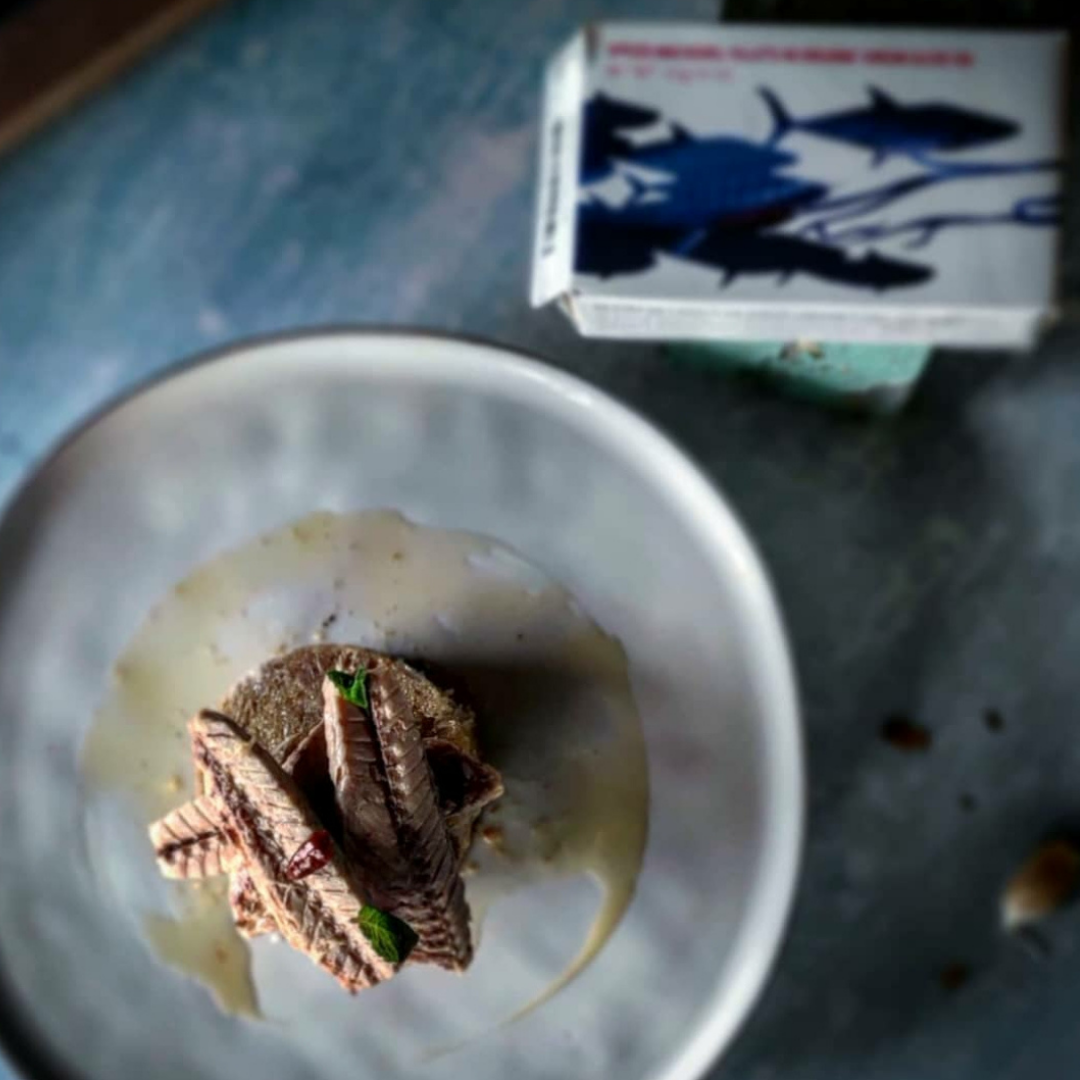 Mackerel Fillets in Organic Olive Oil VE & Organic Piri-Piri