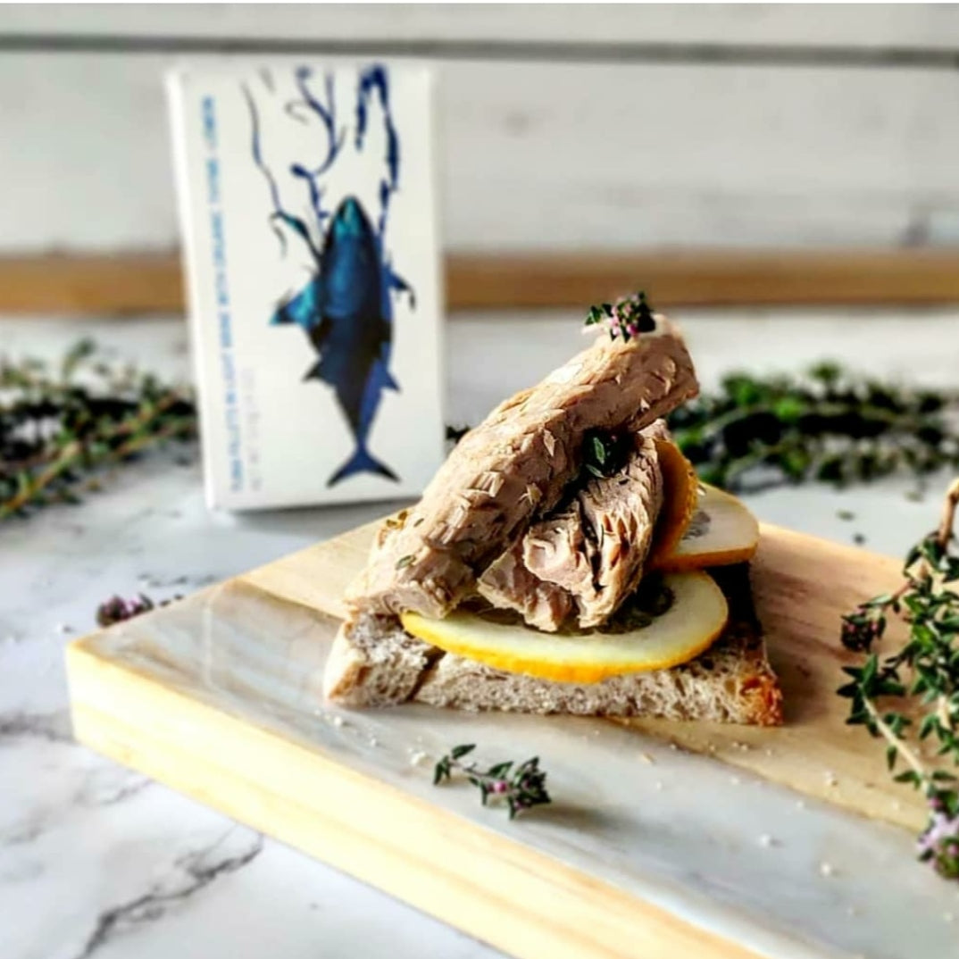 Filetes de Atum em Água e Tomilho-Limão Biológicos